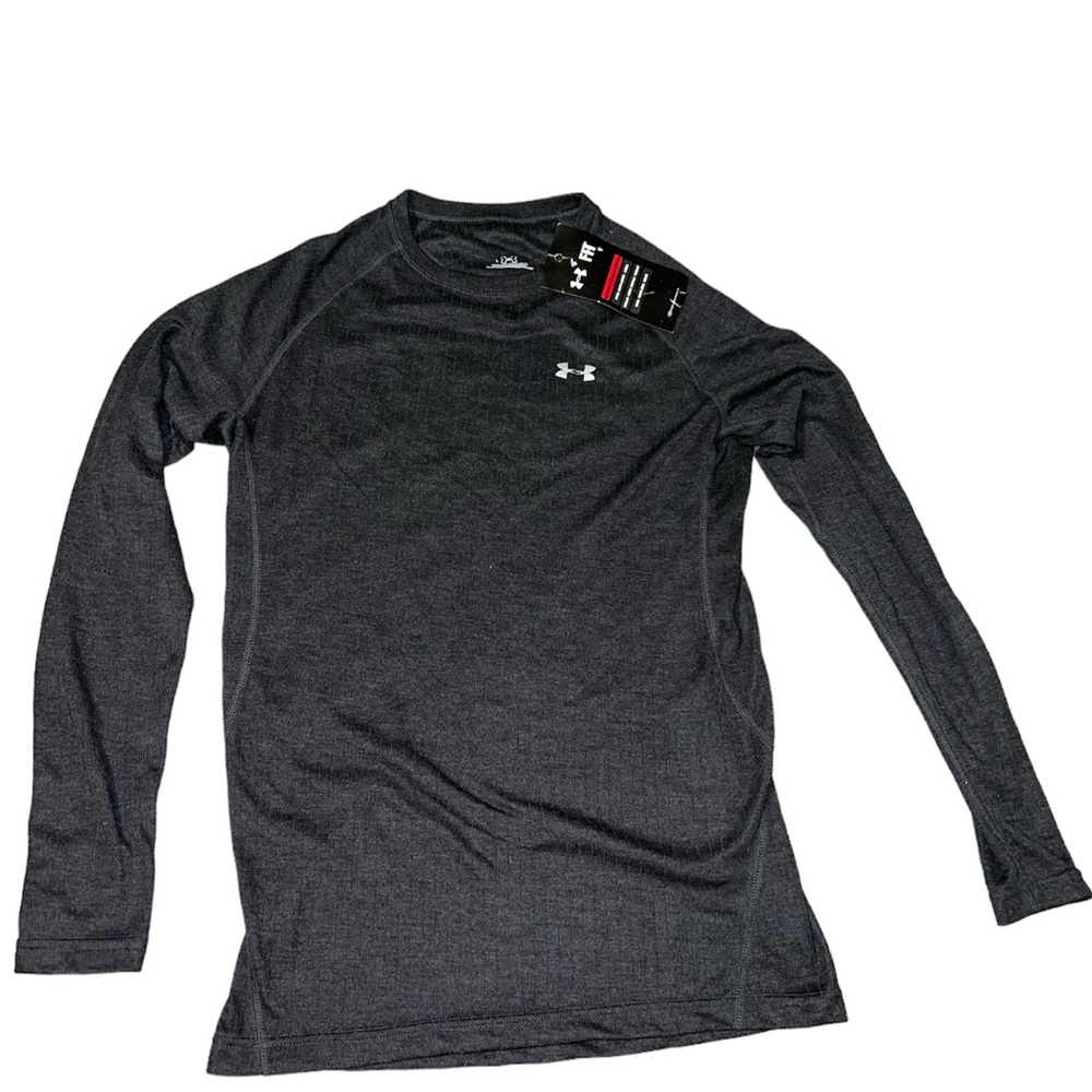 NWT Under Armour Women's HeatGear Long-Sleeve Compression T-Shirt | Size Large
